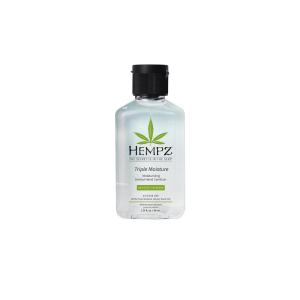Hempz Triple Moisture Herbal Moisturizing Hand Sanitizer, 2.25 oz. – Scented Antibacterial Gel for Hands – Kills 99% of Germs, Grapefruit Fragranced Antiseptic with Skin Hydration(Citrus)