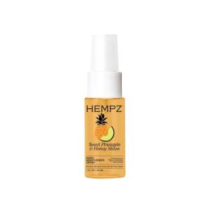 Hempz Tropical Hydrating Body Mist Spray, Sweet Pineapple & Honey Melon, Lightweight Moisturizing Fragrance, Vacation Essential, Travel Size Moisturizer, 1 fl.oz.