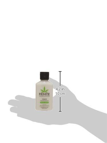 image:imageHEMPZ Mini Original Body Lotion Floral amp Banana Scent Daily Moisturizing Cream Shea Butter Hand and Body Moisturizer Skin Care Products Hydrating Hemp Seed Oil Mini 225 ozFloral Banana