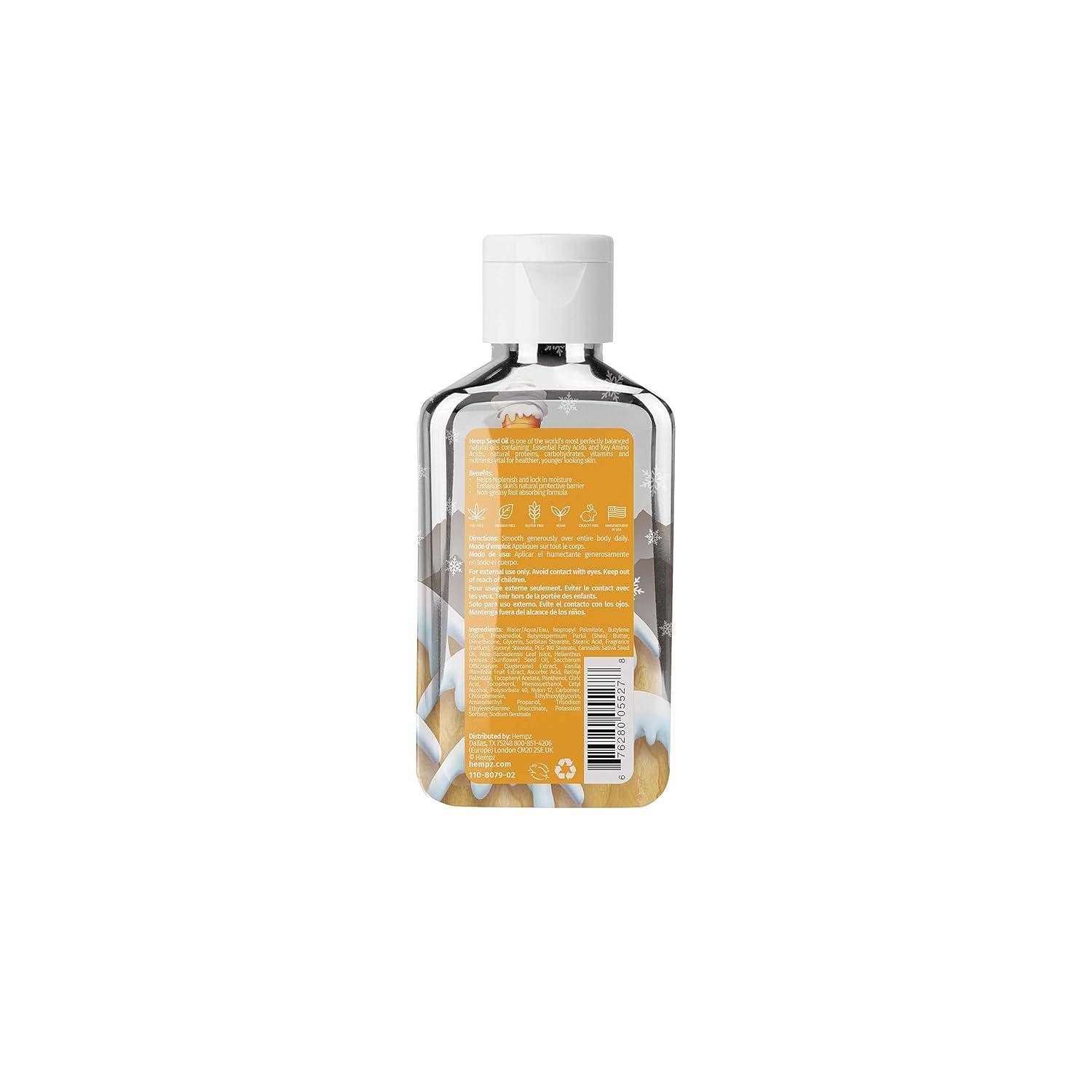 image:imageHempz Limited Edition Vanilla Frosted Mountain Body Lotion Moisturizer 225 Oz Holiday Body Lotion for Women or Men with Dry or Sensitive Skin Hydrating Face Moisturizer for Daily Radiance