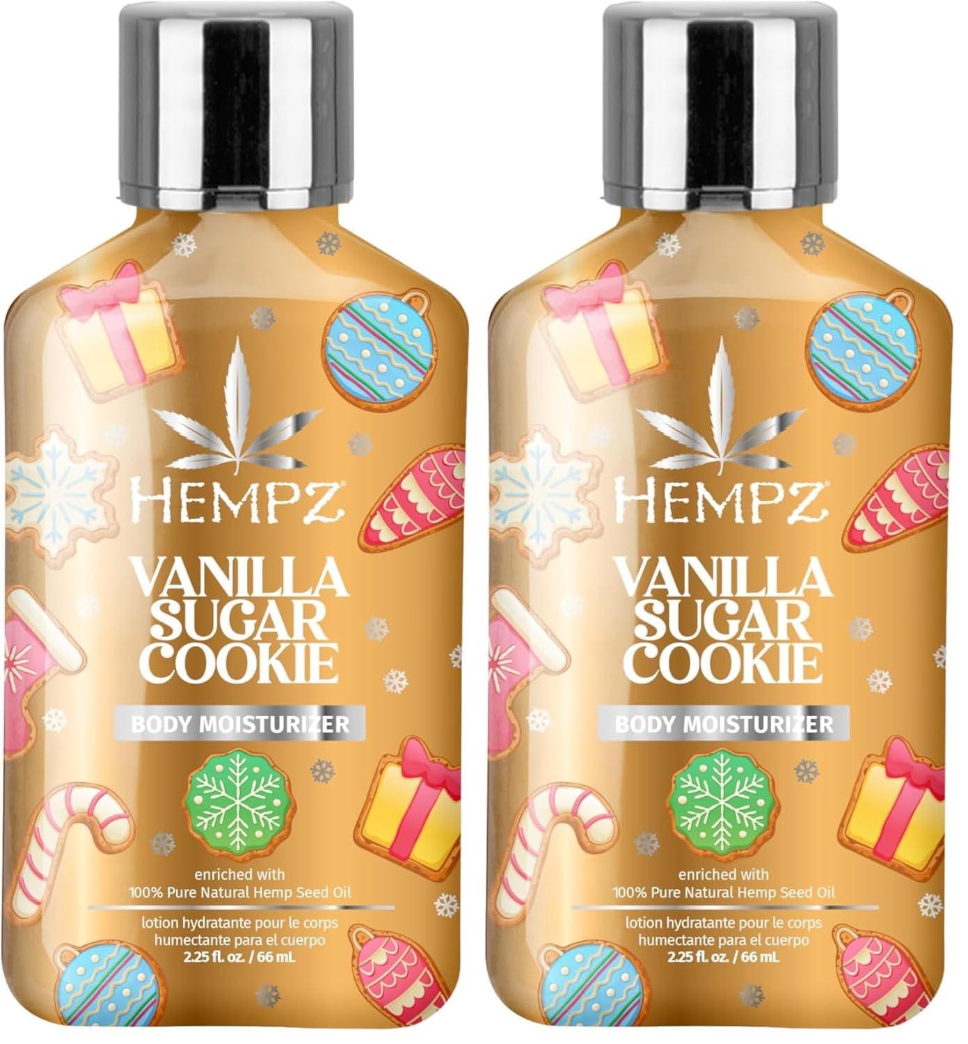 image:imageHempz NEW Pink Peppermint Meringue Body Moisturizer Body Lotion Fall and Winter Skin Care for Men amp Women Limited Edition 17 flozFrosted Vanilla Sugar Cookie