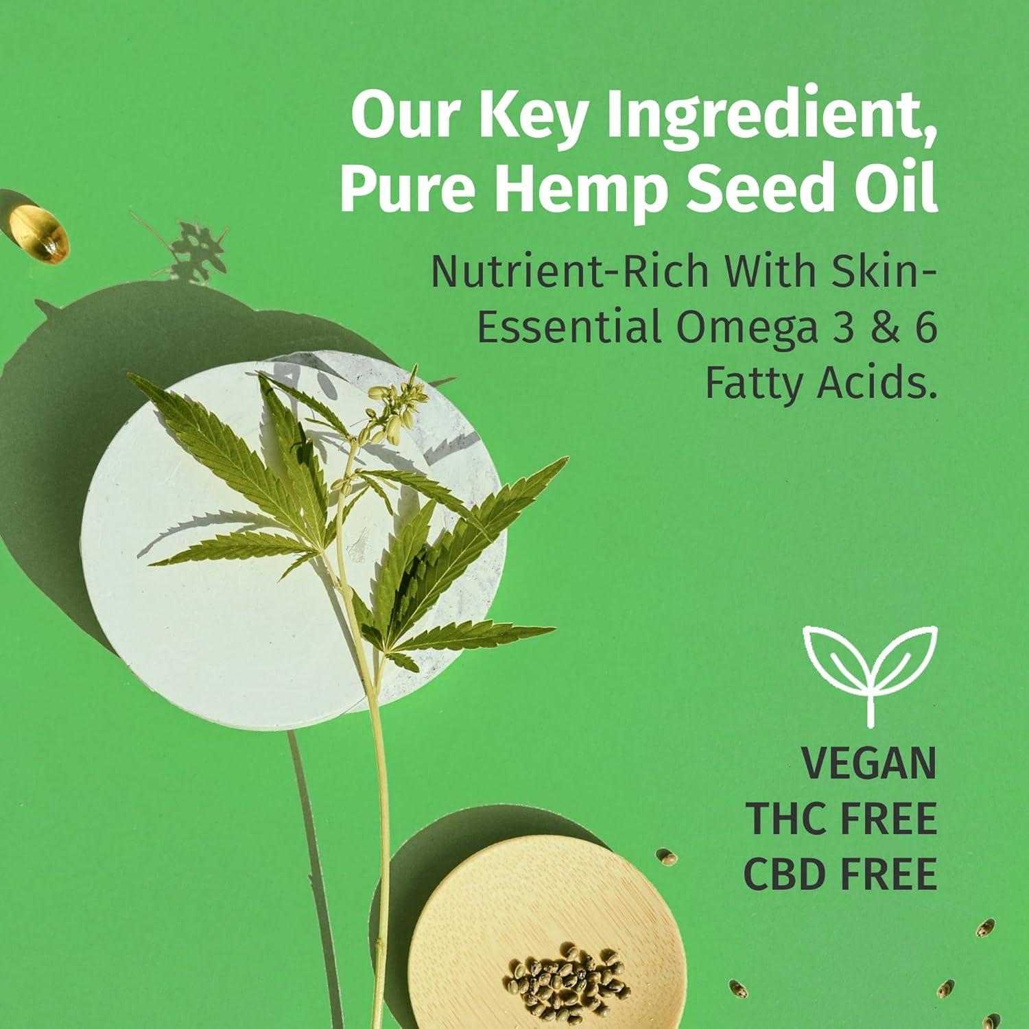 image:imageHempz Original Natural Hemp Seed Oil Body Moisturizer with Shea Butter and Ginseng amp Body Lotion Triple Moisture Grapefruit and Sparkling Peach Daily Moisturizing Cream 17oz
