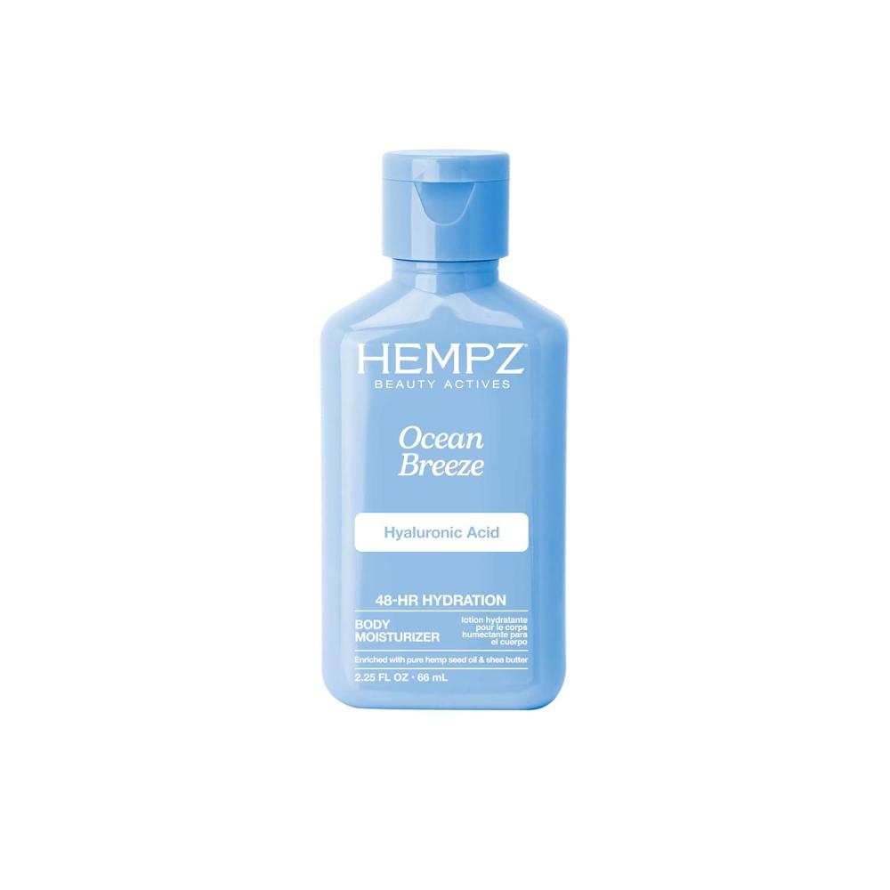 image:imageHempz Body Lotion Ocean Breeze Limited Edition Mini Daily Moisturizing Cream Shea Butter Aloe Body Moisturizer Skin Care Products All Natural Hemp Seed Oil Travel Size 225 Fl Oz