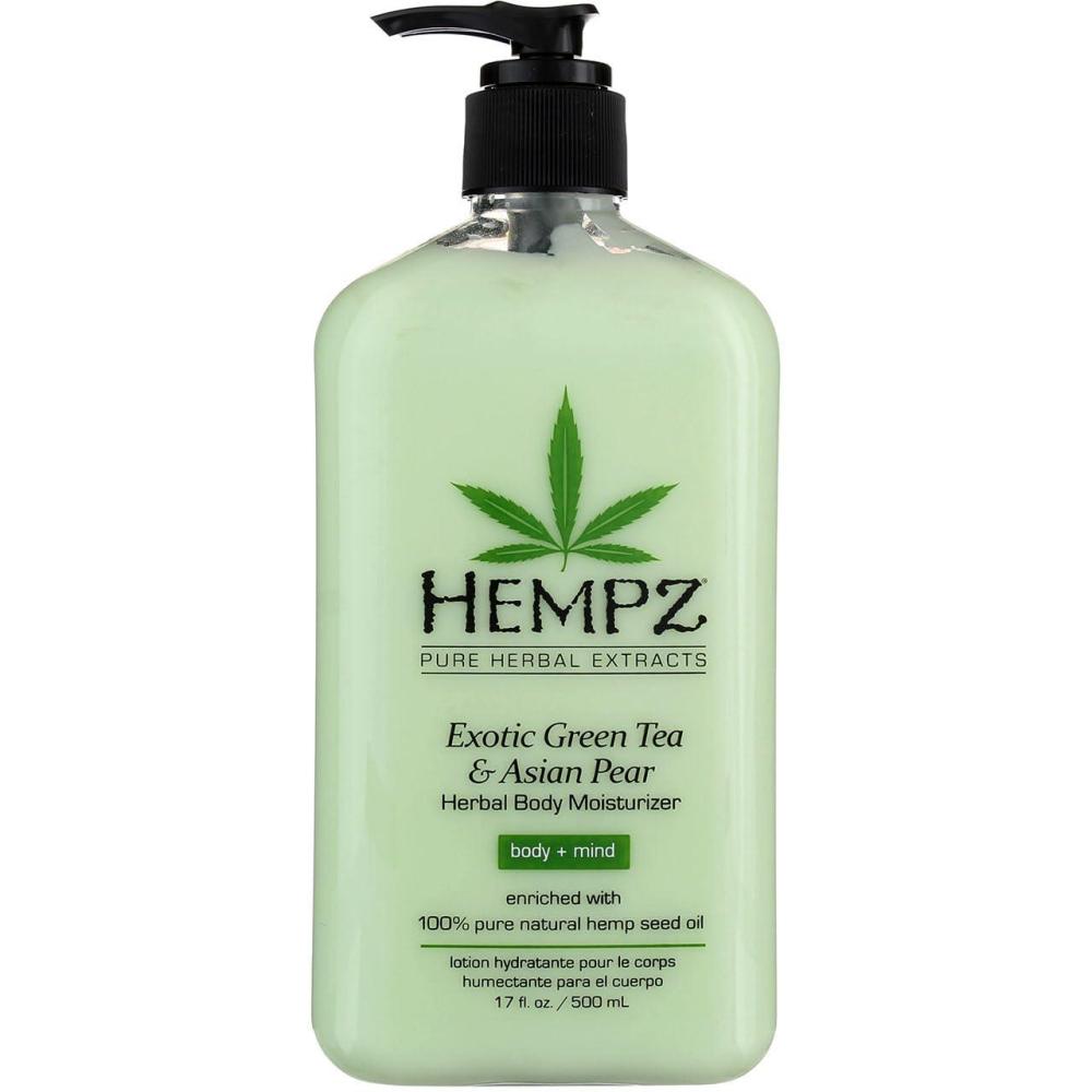 image:imageHempz Body Moisturizer Green Tea and Asian Pear 17 Ounce Pump 500ml Pack of 2