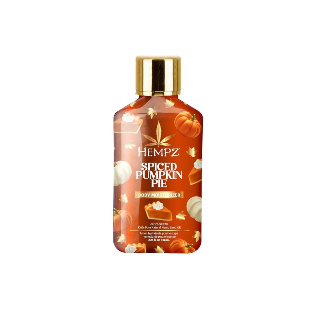 image:imageHempz Mini Spiced Pumpkin Pie Body Moisturizer Body Lotion Fall Skin Care for Men amp Women Limited Edition 225 floz225 Fl Oz Pack of 1