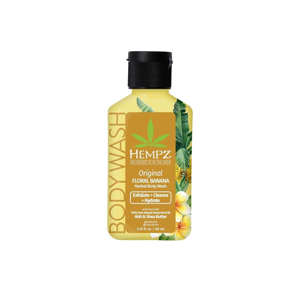 image:imageHempz NEW Mini Body Wash Sweet Pineapple amp Honey Melon Travel Size Shower Gel 225 ozFloral Banana