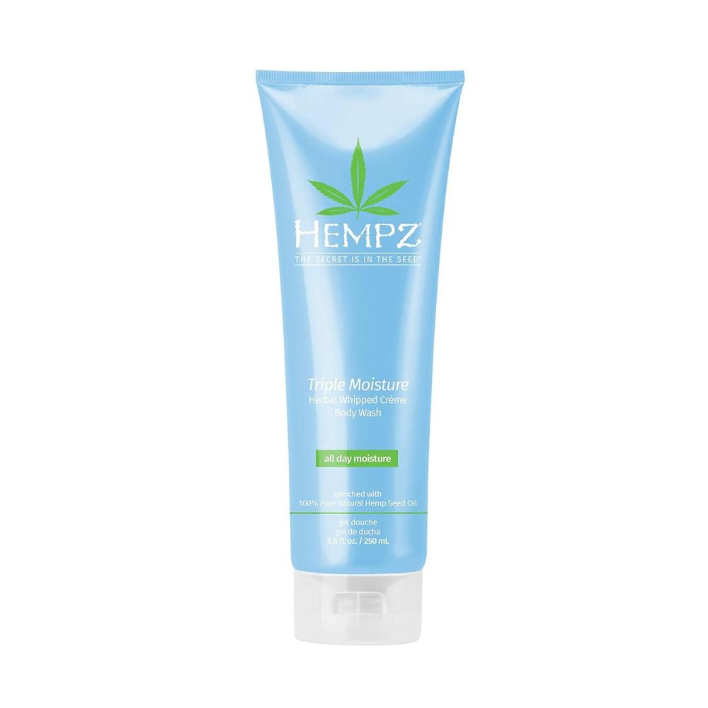 image:imageHempz Triple Moisture Herbal Whipped Creme Body Wash 85 oz Scented Shower Gel for Women and Men Unisex Personal Care Products ParabenFree AntiAging Bath Soap that Hydrates and Gently CleansesCitrus
