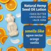Hempz Bare Body Limited Edition Warm Vanilla & Amber Herbal Body Moisturizer 11.7 oz.(Orange Nectar & Cashmere)
