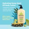 Hempz Body Lotion & Body Oil Bundle – Sweet Pineapple and Honey Melon Scents – Moisturizing Cream 17oz & Hydrating Oil 6.76oz