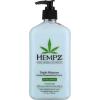 Hempz Body Moisturizer Triple Moisture 17 Ounce Pump (500ml) (Pack of 6)