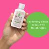 Hempz Fresh Fusions Pink Citron & Mimosa Flower Energizing Herbal Body Moisturizer, 2.25 Fl Oz(Pink Pomelo & Himalayan Sea Salt)