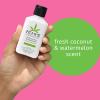 Hempz Herbal Body Moisturizer, Pearl White, Fresh Coconut/Watermelon, 2.25 Ounce (Pack of 4)