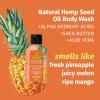Hempz NEW Mini Body Wash, Sweet Pineapple & Honey Melon Travel Size Shower Gel, 2.25 oz.(Sweet Pineapple & Honey Melon)