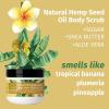 Hempz NEW Mini Sugar Body Scrub, Sweet Pineapple & Honey Melon, Travel Size, 2 oz.(Original)