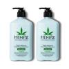 Hempz Natural Triple Moisture Herbal Whipped Body Cream with 100% Pure Hemp Seed Oil for 24-Hour Hydration, Moisturizing Vegan Skin Lotion with Yangu Oil, Peach and Grapefruit, 17 Fl Oz (Pack of 2)(Grapefruit)