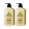 Hempz Sweet Pineapple & Honey Melon Moisturizing Skin Lotion, Body Moisturizer with Jojoba, Natural Extracts, Vitamin A and E, 17 oz, 2 Pack Bundle
