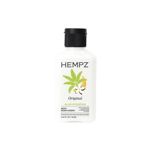 HEMPZ Mini Original Body Lotion, Floral & Banana Scent, Daily Moisturizing Cream, Shea Butter Hand and Body Moisturizer, Skin Care Products, Hydrating Hemp Seed Oil, Mini, 2.25 oz.(Floral & Banana)