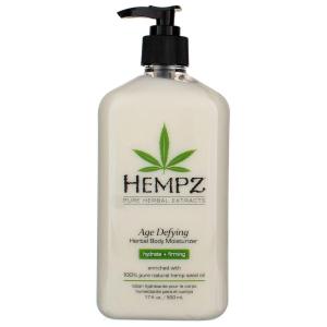 Hempz Body Moisturizer Age Defying 17 Ounce Pump (500ml) (Pack of 6)