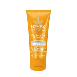 Hempz Citrus Blossom Brightening Daily Moisturizer – Hydrating Day Cream Rich with Minerals, Vitamin C, & Hempseed Oil to Hydrate & Repair Extremely Dry or Sensitive Skin, for Face & Body, 3 Oz(Citrus Blossom)