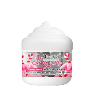Hempz Limited Edition Candy Cane Lane Exfoliating Body Scrub (4 Oz) – Yummy Holiday Scented Sugar Body Scrub for Shower & Bath, Cozy Candy Cane Scented Sugar Scrub Exfoliant for Women & Men(Body Scrub)