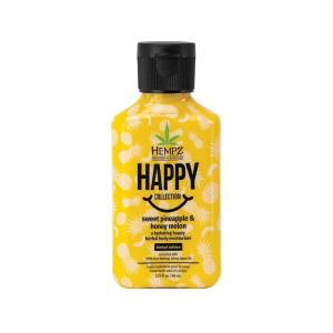 Hempz Limited Edition Happy Hydrating Sweet Pineapple & Honey Melon Herbal Body Moisturizer, 2.25 oz.(Sweet Pineapple & Honey Melon)