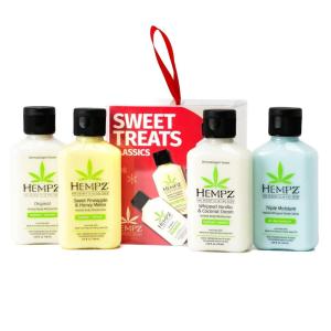 Hempz Mini Sweet Treats – Classics Lotion Gift Set, for Men and Women, Body Moisturizer Travel Essentials(Classics)
