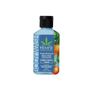 Hempz NEW Mini Body Wash, Sweet Pineapple & Honey Melon Travel Size Shower Gel, 2.25 oz.(Citrus)