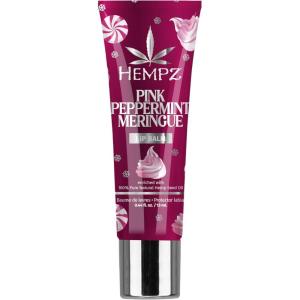 Hempz Pink Peppermint Meringue Lip Balm, Nourishing Lip Care, Limited Edition Gloss .44 fl.oz.