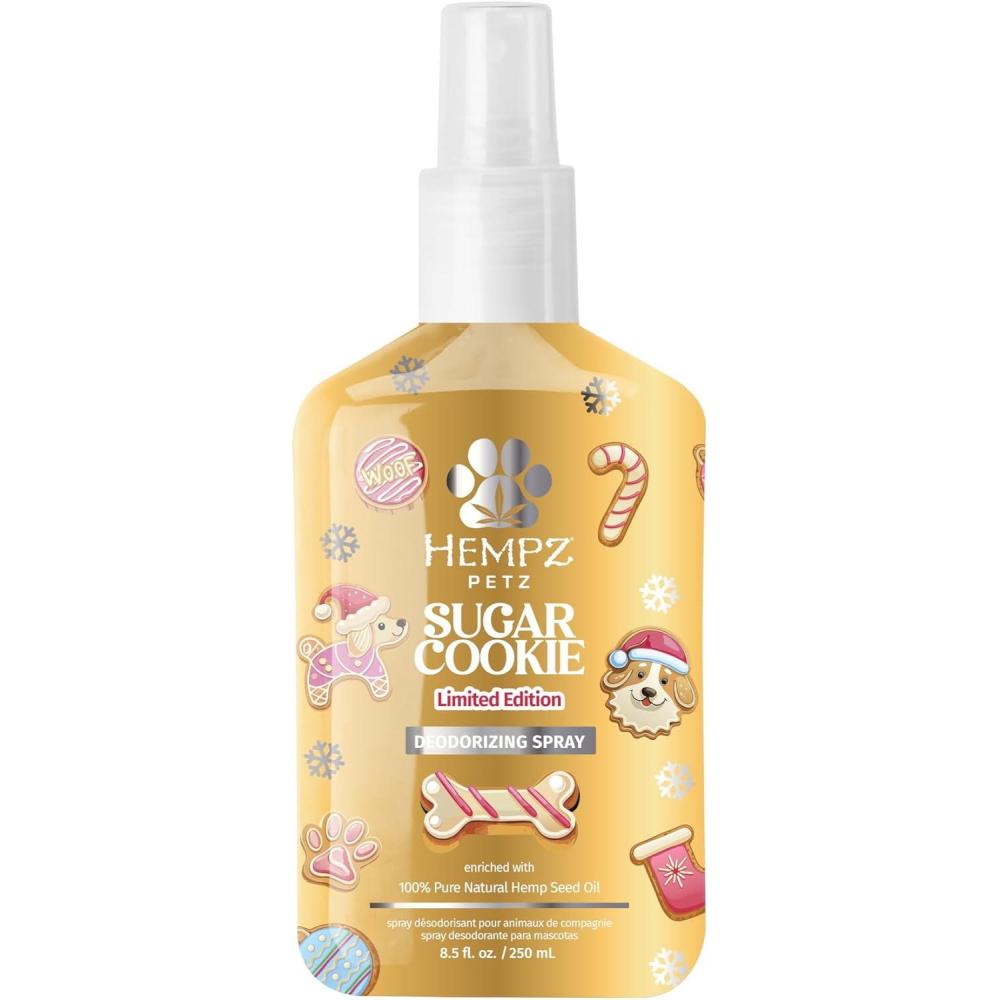 image:imageHempz Petz New Deodorizing Dog Spray Frosted Vanilla Sugar Cookie Pet Cologne Limited Edition 85 floz85 Fl Oz Pack of 1
