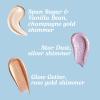 Hempz Mini Shimmer Lotion Set, Gold, Silver and Rose Gold Moisturizer, Glimmer Goddess Radiant Skin Travel Kit, 3 pack, TSA Approved, 2.25 oz