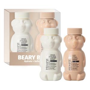 Hempz Beary Bliss, Mini Bear Lotion 2-Pack, Travel Friendly Holiday Moisturizers, 2 oz
