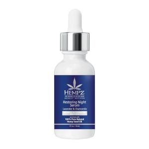 Hempz Cucumber Aloe, Facial Serum, Beauty Actives with Ceramides for dry to normal skin, for men and women, 1oz(Lavender & Chamomile)