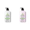 Hempz Body Lotion Bundle – Fresh Coconut & Watermelon Daily Moisturizer and Pomegranate Bright Citrus Cream – 17 oz
