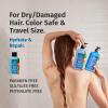 Hempz Biotin Shampoo – Sweet Pineapple & Honey Melon – For Thin/Fine Hair Growth & Strengthening Damaged Hair – Travel Size 2.25 Fl OZ(Peach Grapefruit)