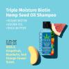 Hempz Biotin Shampoo – Sweet Pineapple & Honey Melon – For Thin/Fine Hair Growth & Strengthening Damaged Hair – Travel Size 2.25 Fl OZ(Peach Grapefruit)