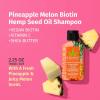 Hempz Biotin Shampoo – Sweet Pineapple & Honey Melon – For Thin/Fine Hair Growth & Strengthening Damaged Hair – Travel Size 2.25 Fl OZ(Pineapple Melon)