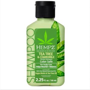 Hempz Biotin Shampoo – Sweet Pineapple & Honey Melon – For Thin/Fine Hair Growth & Strengthening Damaged Hair – Travel Size 2.25 Fl OZ(Tea & Chamomile)