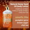 Limited Edition Pumpkin Spice & Vanilla Chai Herbal Moisturizing Body Lotion (17 oz) – Fall Scented for Women or Men with Dry or Sensitive Skin – Hydrating Moisturizer for Daily Radiance(Pumpkin Spice & Vanilla Chai)