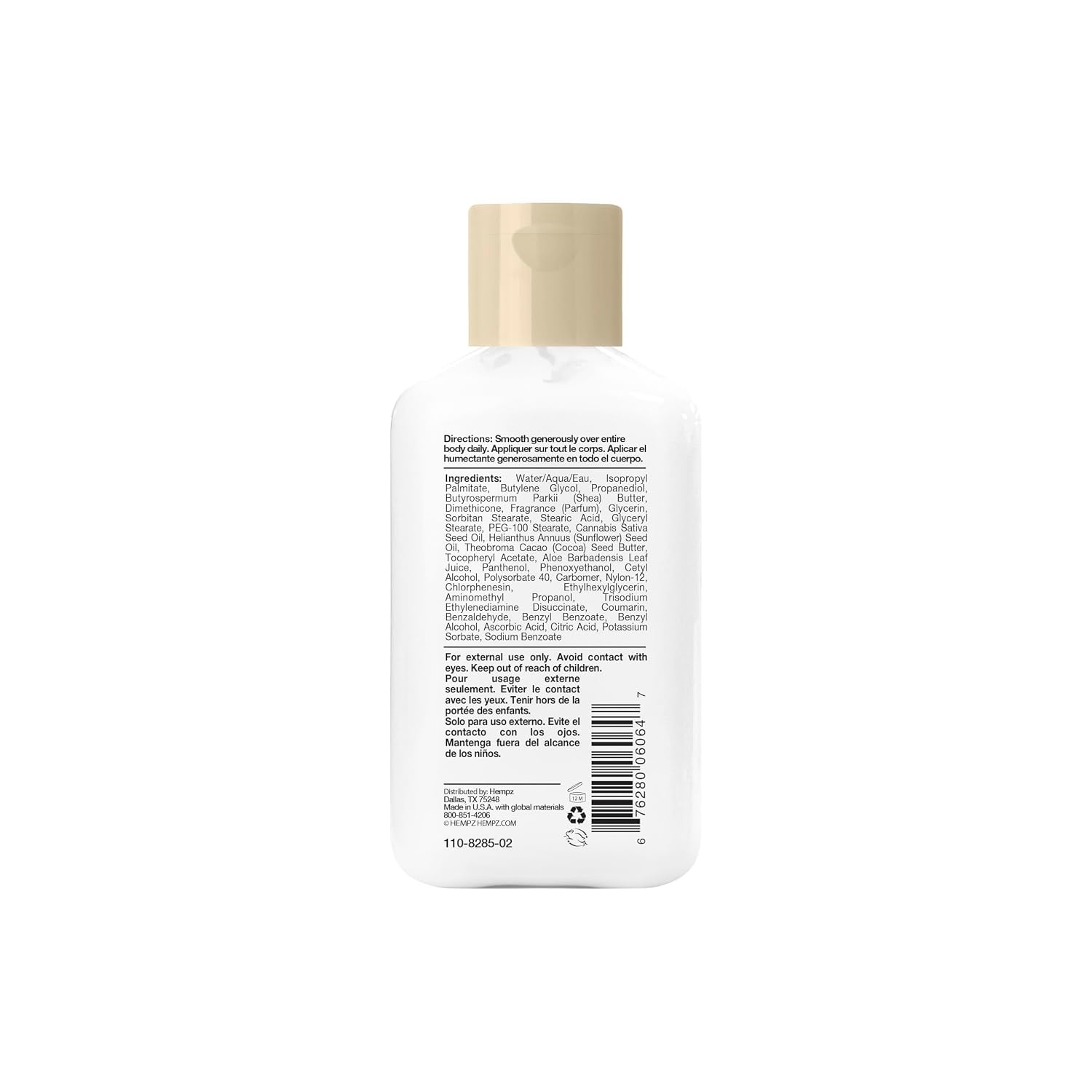 image:imageHempz Spiced Dreams Body Lotion Warm Spiced Vanilla Scented Hydrating Lotion for Dry Skin with Hemp Seed Oil amp Shea Butter Travel Size 225 fl oz225 Fl Oz Pack of 1
