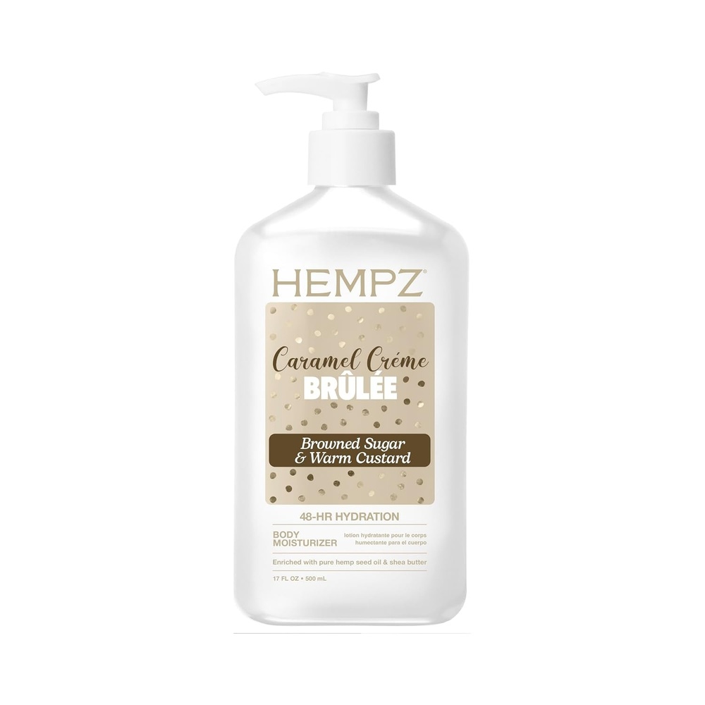image:imageHempz Caramel Crme Brulee Body Lotion Vanilla Caramel Scented Hydrating Lotion for Dry Skin with Hemp Seed Oil amp Shea Butter Travel Size 225 fl oz17 Fl Oz Pack of 1