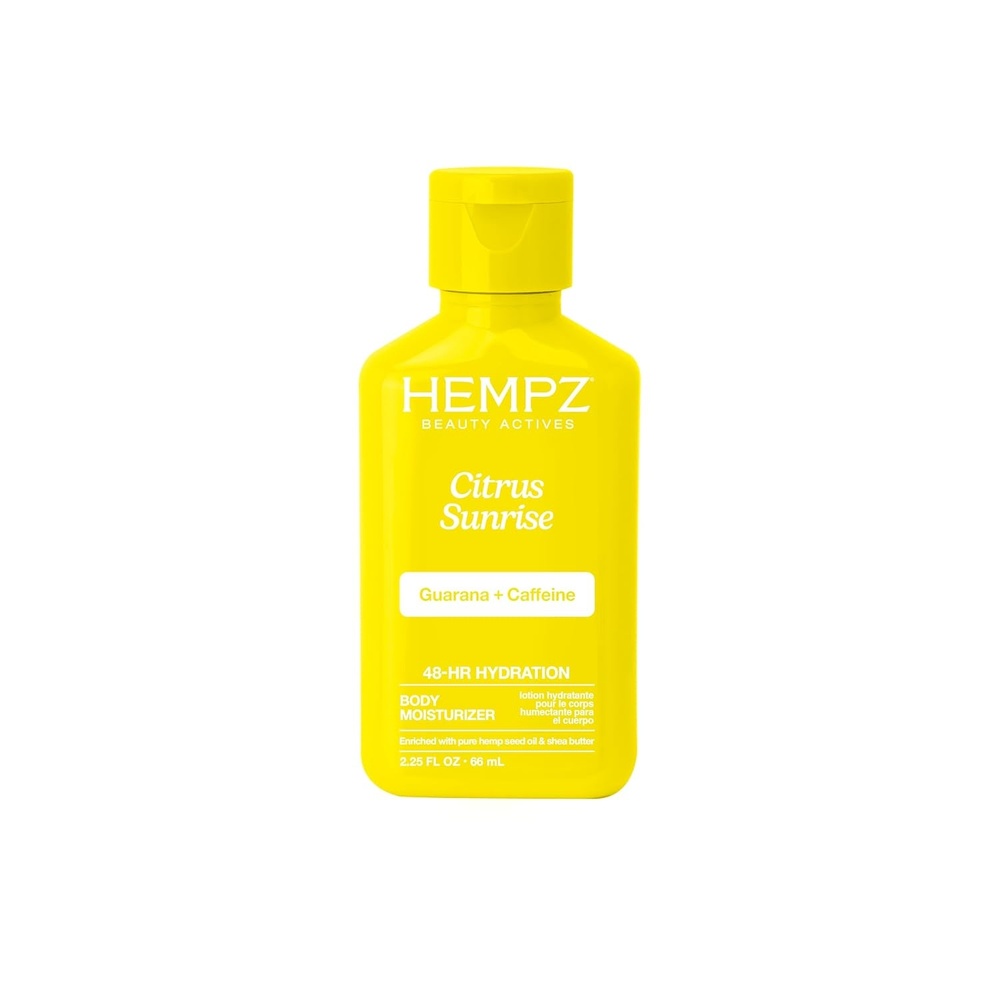 image:imageHempz Citrus Sunrise Body Lotion Citrus Scented Hydrating Lotion for Dry Skin with Hemp Seed Oil amp Shea Butter Travel Size 225 fl oz