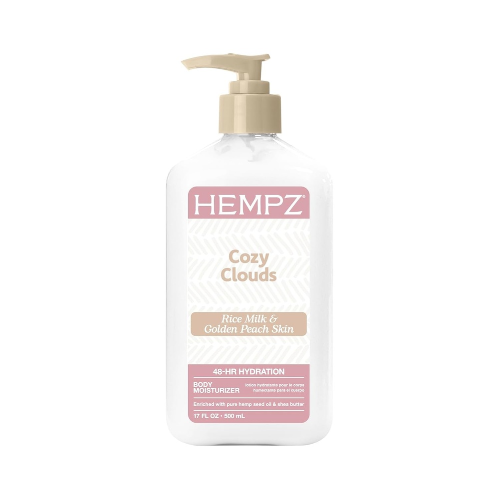 image:imageHempz Cozy Clouds Body Lotion Warm Vanilla Scented Hydrating Lotion for Dry Skin with Hemp Seed Oil amp Shea Butter 17 fl oz17 Fl Oz Pack of 1