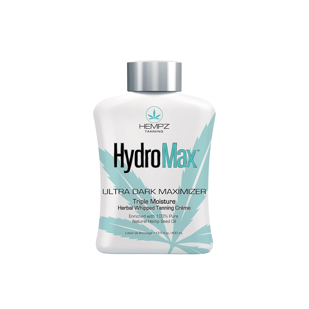 image:imageHEMPZ Hydromax Maximizer  Herbal Moisturizing Self Tanning Lotion for Tanning Beds Beach Sun 135 Fl OZ